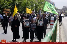 تظاهرات ضدصهیونیستی پس از اقامه نماز جمعه تهران برگزار شد