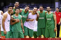 گزارش تصویری:: آخرین تمرین تیم ملی بسکتبال قبل از مسابقات جام ملت‌های آسیا