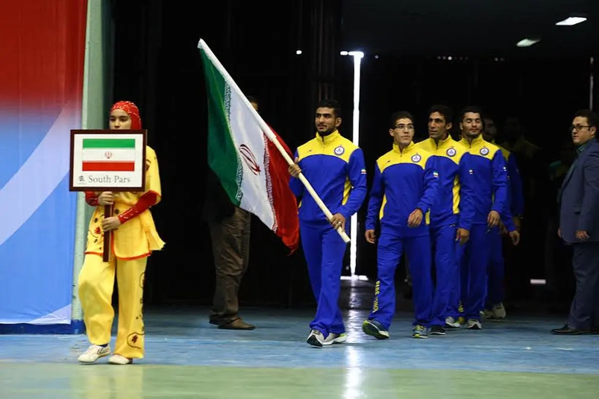 گزارش تصویری:: افتتاحیه پنجمین دوره مسابقات بین‌المللی ووشوی جام پارس