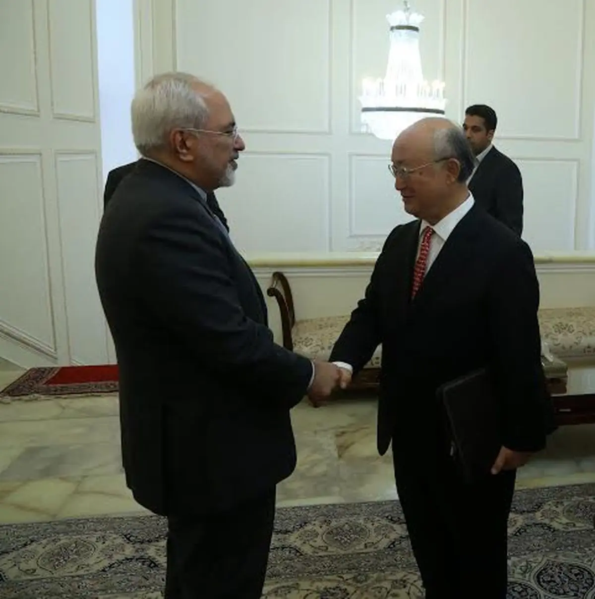 آمانو با ظریف دیدار کرد