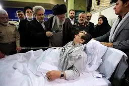دیدار جمعی از جانبازان و خانواده‌های آنان با رهبر انقلاب + تصاویر