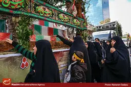 برگزاری مراسم اربعین خاکسپاری شهدای غواص در حوزه هنری