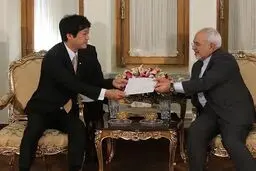 معاون وزیر خارجه ژاپن با ظریف دیدار کرد
