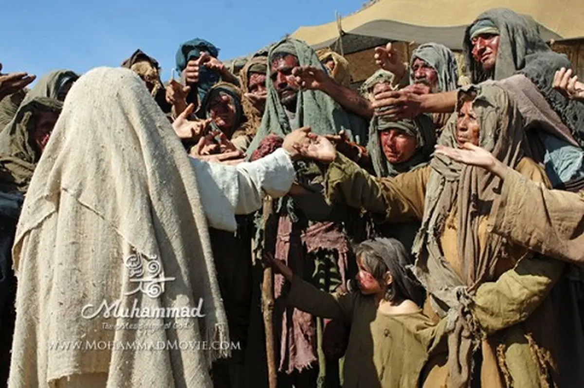 چهار زاویه متفاوت  از فیلم "محمدرسول‌الله(ص)"