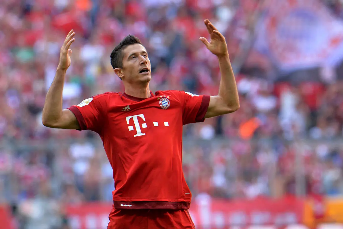 بایرن‌مونیخ با ۵ گل لواندوفسکی مقابل وولفسبورگ به برتری رسید