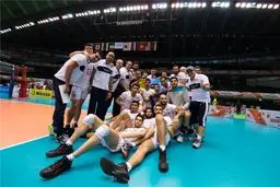 گزارش تصویری:: برد ایران در آخرین دیدار خود در جام جهانی والیبال