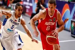 فلسطین نخستین شگفتی‌ساز جام ملت‌های بسکتبال آسیا شد