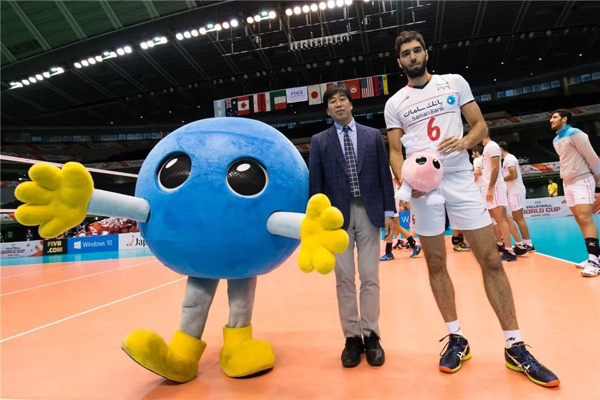 سیدمحمد موسوی از ایران بهترین مدافع جام جهانی والیبال شد