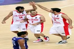 گزارش تصویری:: دومین پیروزی بی‌دردسر ملی‌پوشان بسکتبال در جام ملت‌ها