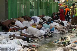 فعالیت گروهی در شبکه‌های اجتماعی  برای فاجعه منا