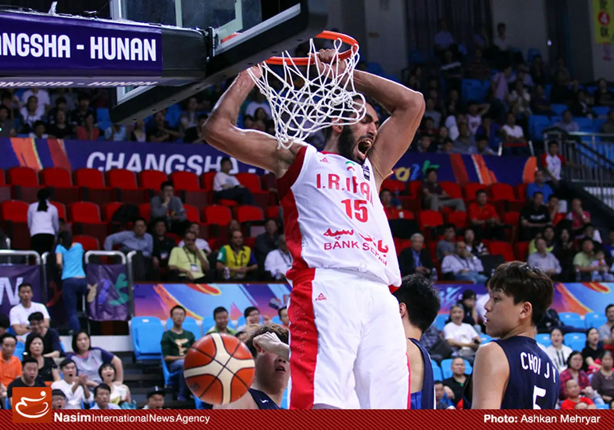 گزارش تصویری:: دیدار تیم‌های بسکتبال ایران و کره‌جنوبی