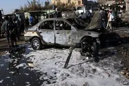 انفجار بمب در بغداد ۳۲ کشته و زخمی برجای گذاشت