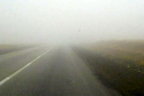مه گرفتگی در محور خرمشهر- اهواز
