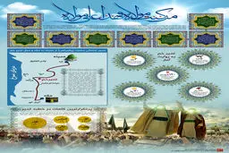 گرافیک اطلاع‌رسان:: مَنْ کُنْتُ مَوْلاهُ، فَهذا عَلِىٌّ مَوْلاهُ