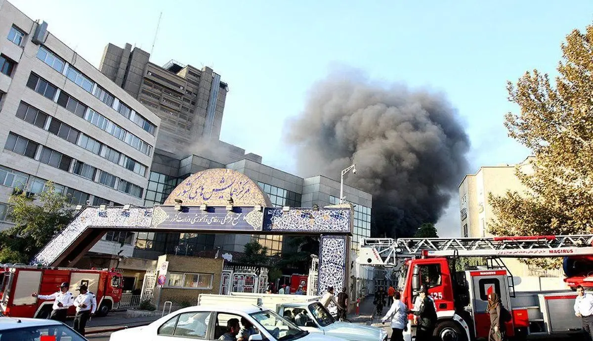 وزارت کشور طعمه حریق شد