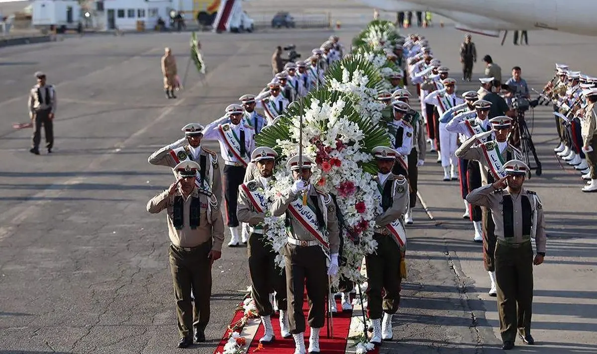 مراسم استقبال رسمی از پیکرهای حاجیان فاجعه منا آغاز شد