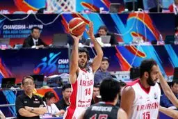 تیم ایران در رقابت‌های بسکتبال جام ملت‌های آسیا در رده سوم قرار گرفت