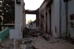 پزشکان بدون مرز: بمباران بیمارستان قندوز ۳۰ دقیقه ادامه داشت