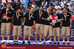 گزارش تصویری:: دیدار تیم‌های ملی بسکتبال ایران و ژاپن