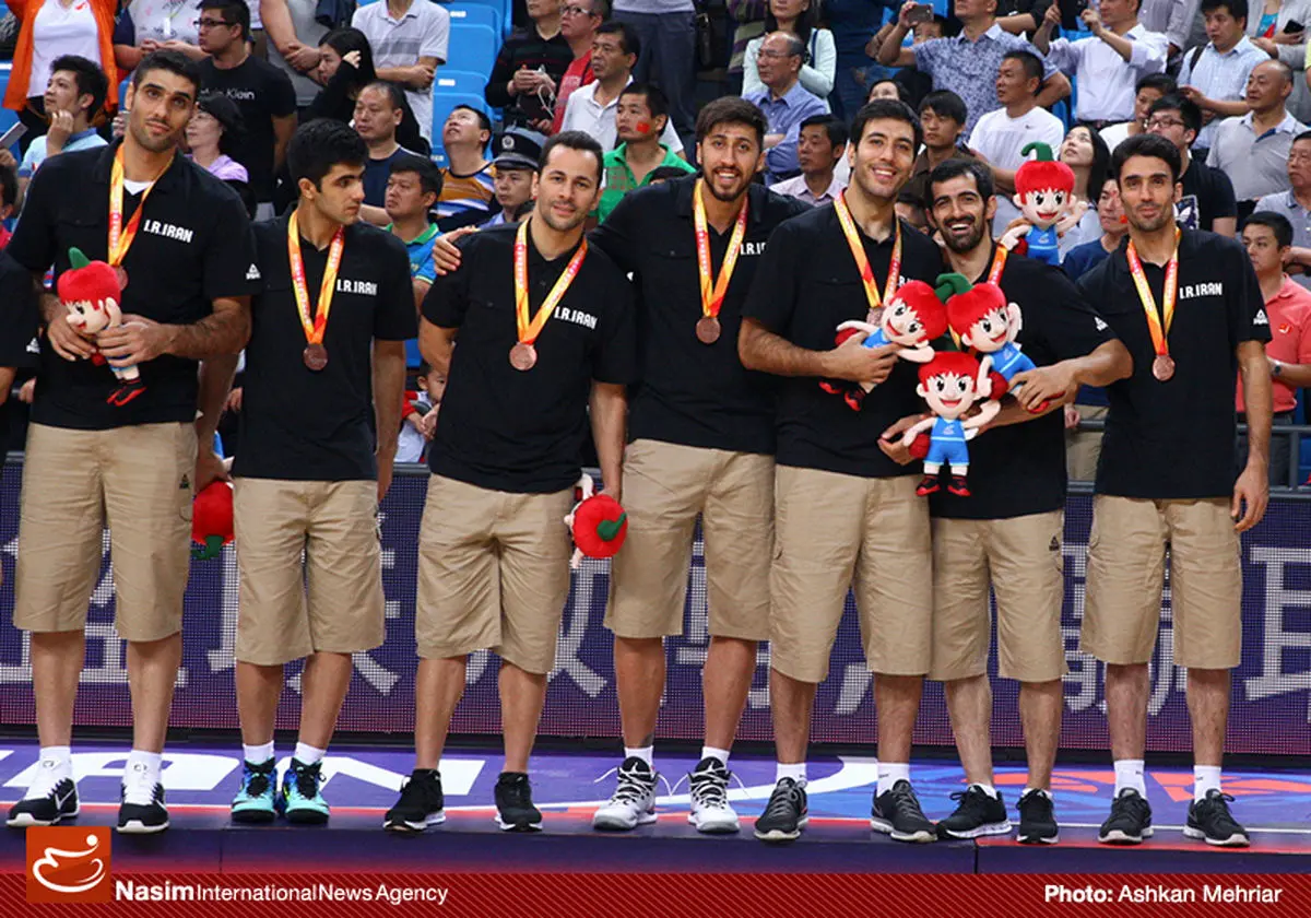 گزارش تصویری:: دیدار تیم‌های ملی بسکتبال ایران و ژاپن