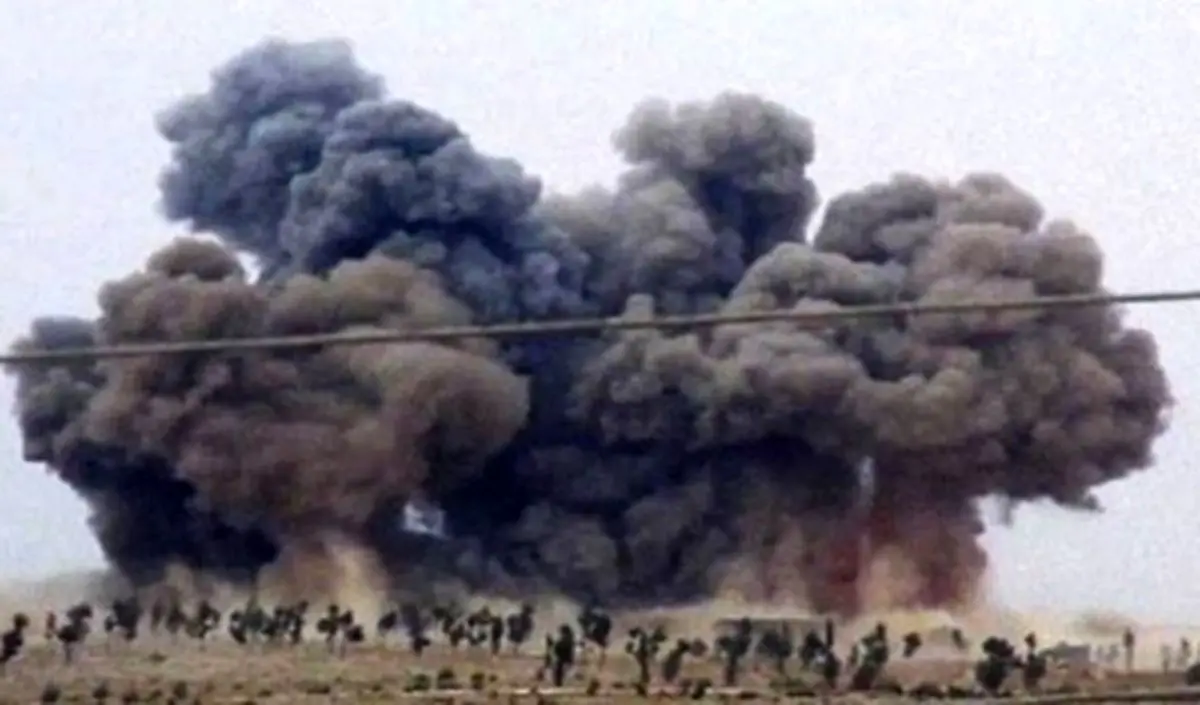 کمپ آموزشی داعش در "الطبقه" منهدم شد