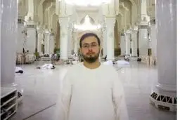 پیکر مرحوم حسنی کارگر در صحن جمهوری حرم رضوی آرام گرفت