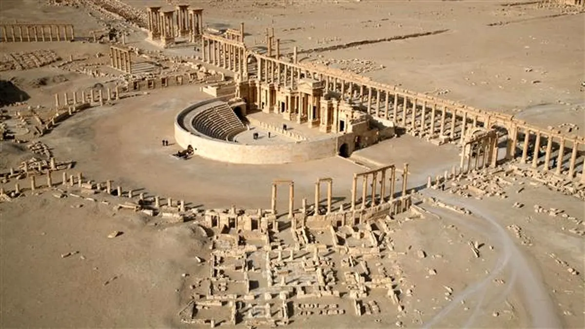 داعش "طاق نصر" شهر باستانی تدمر(پالمیرا) سوریه را منفجر کرد