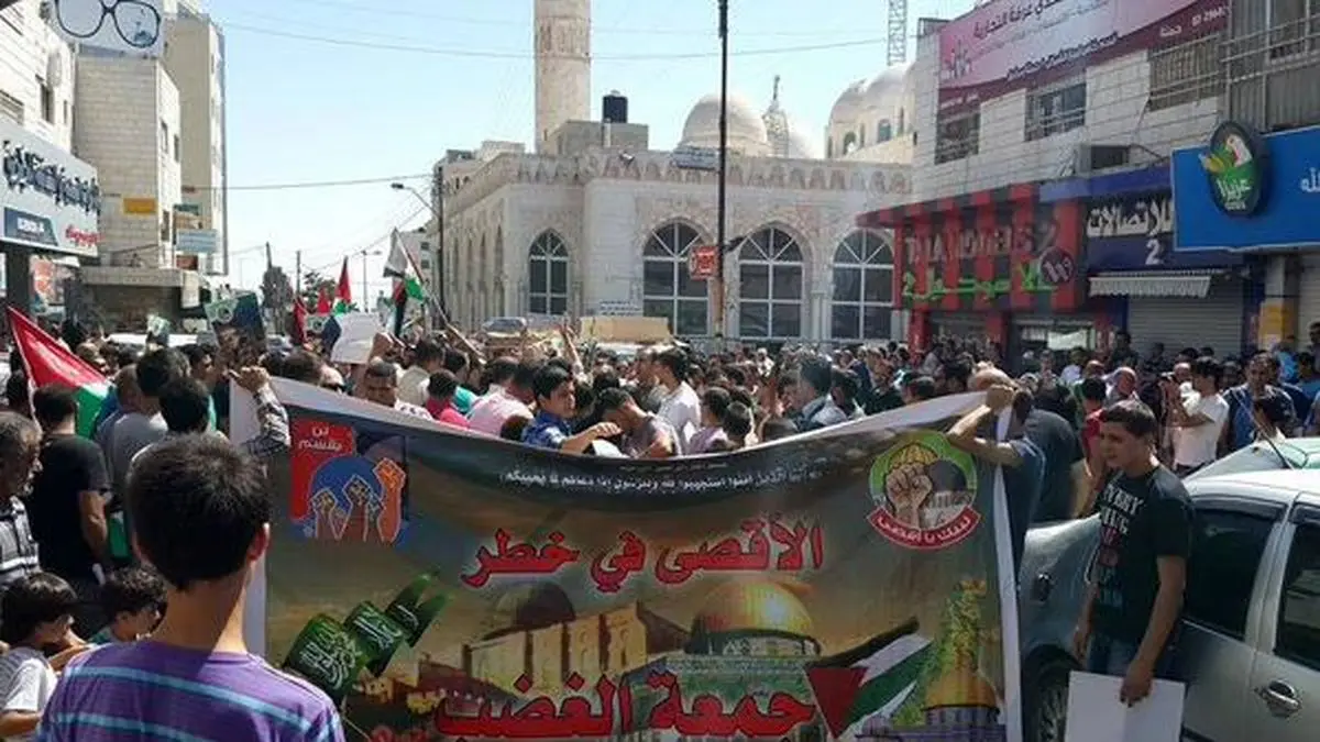 تظاهرات در غزه؛ صهیونیست‎ها به حملات علیه فلسطینیان پایان دهند