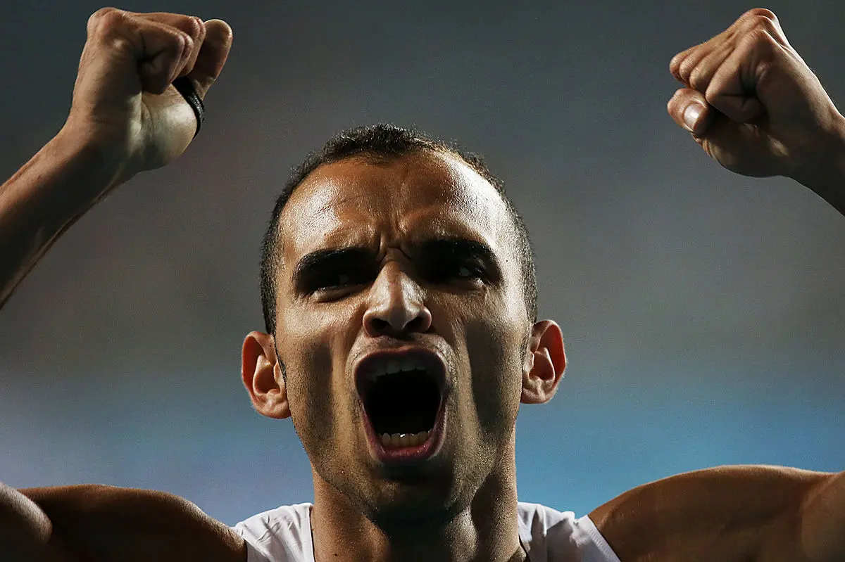 قاسمی نایب قهرمان دوی ۱۰۰ متر ارتش های جهان شد