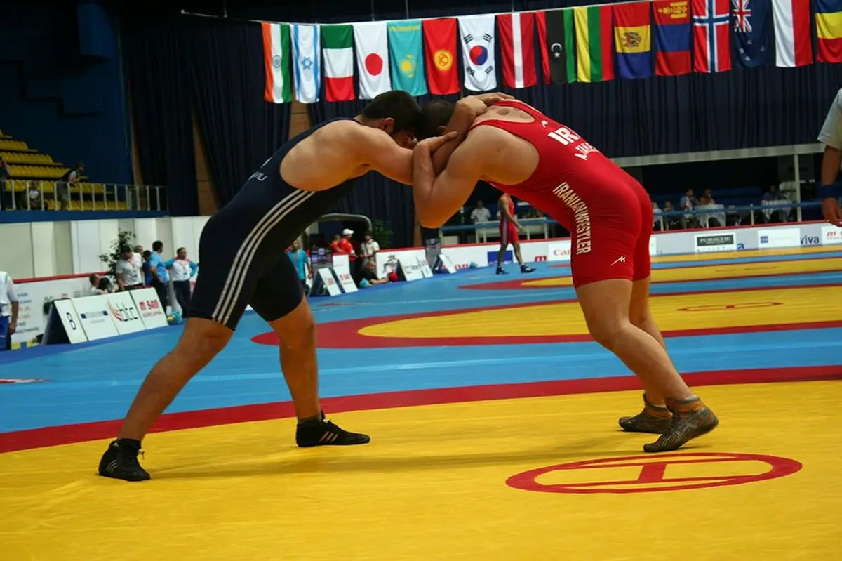 اطری به مدال برنز کشتی آزاد نظامیان جهان دست یافت