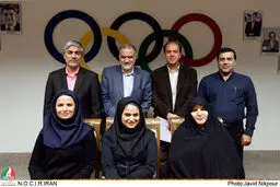 رئیس کمیته ملی المپیک از الهه احمدی و نجمه خدمتی تقدیر کرد