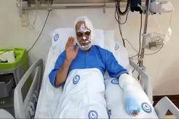 طلایی از بیمارستان مرخص شد