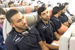 تیم ملی وارد دبی شد