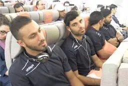 تیم ملی وارد دبی شد