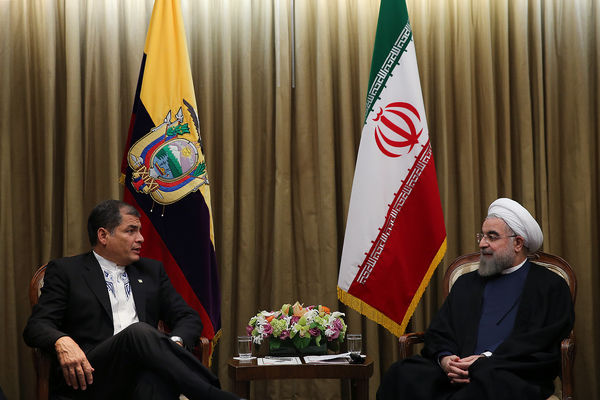 رئیس‌جمهور: ایران از توسعه روابط با اکوادور استقبال می‌کند