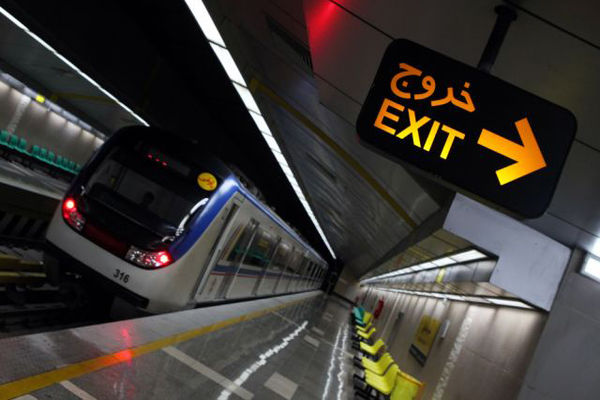 افزایش ساعت سرویس‌دهی در خط سه مترو تهران