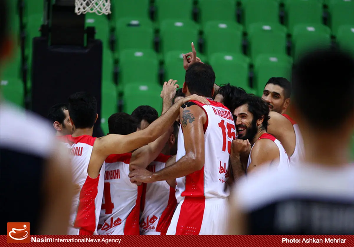 تیم ملی بسکتبال ایران مقتدرانه از سد فلسطین گذشت