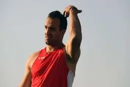 صمیمی در پرتاب دیسک المپیک نظامیان جهان برنز گرفت
