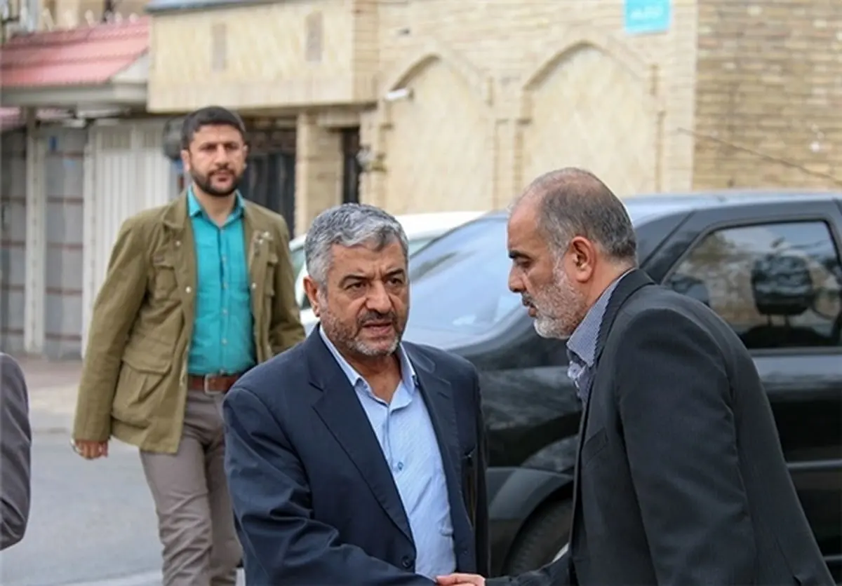 حضور سرلشکر جعفری در منزل سردار شهید  همدانی +تصاویر