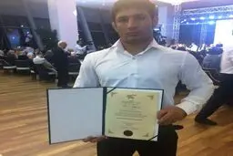دیپلم بازی جوانمردانه به سعید عبدولی اهدا شد