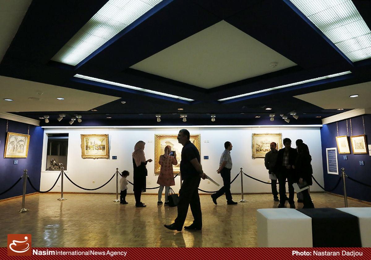 گزارش تصویری:: نمایشگاه رنگ، بوم و معماری