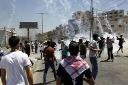 آغاز تظاهرات فلسطینیان در حمایت از مسجدالاقصی