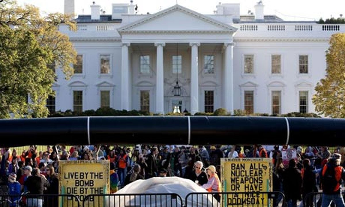 مردم آمریکا از کاخ سفید می‌ترسند