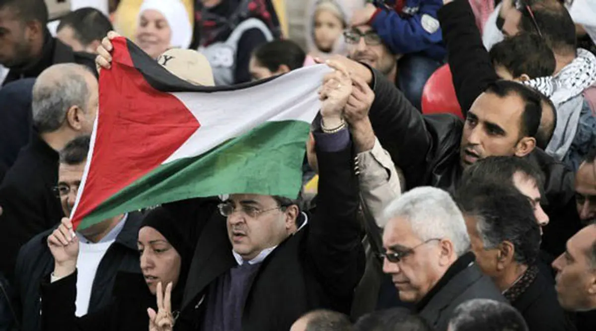 نمایندگان پارلمان اسرائیل علیه اشغالگری رژیم صهیونیستی تظاهرات کردند