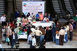 مسابقات ورزش‌های همگانی در برج میلاد برگزار شد