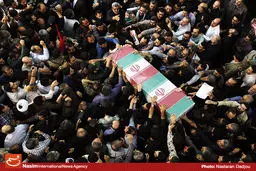 گزارش تصویری-۱:: مراسم تشییع سرلشکر حاج حسین همدانی