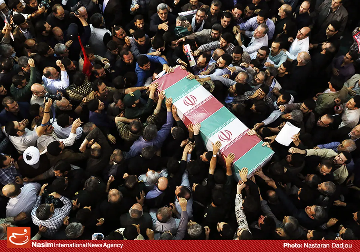 گزارش تصویری-۱:: مراسم تشییع سرلشکر حاج حسین همدانی