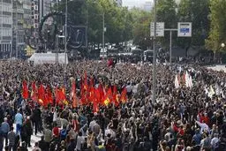 تظاهرات ضد دولتی در آنکارا