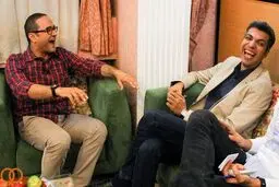 گزارش تصویری:: پشت صحنه حضور عادل فردوسی‌پور در برنامه خندوانه