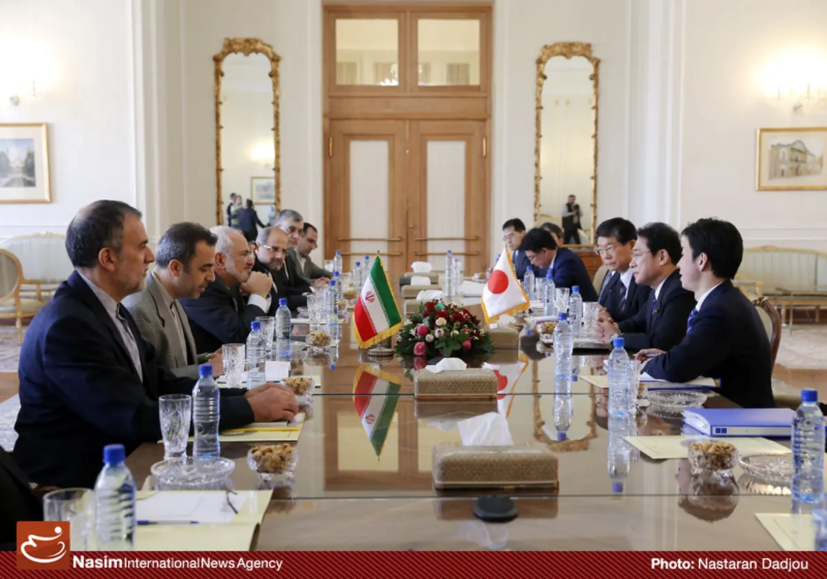 ظریف: توکیو می‌تواند در پروژه‌های محیط زیستی با ایران همکاری کند